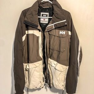 🟤⚪️Helly Hansen jacket⚪️🟤